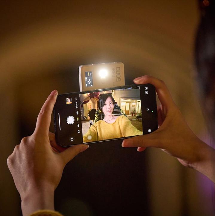 Actual product image Godox MA5R Mobile Power Bank&RGB LED Light Wit