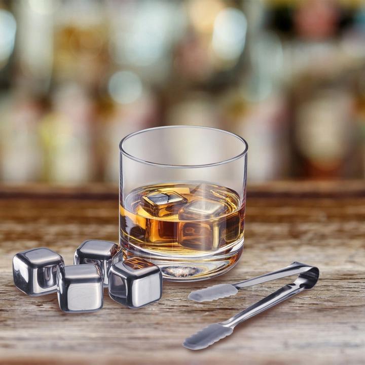 Produktbild Westmark Eiswürfel m.Zange Cosmo 7tlg. (Whisky Steine)