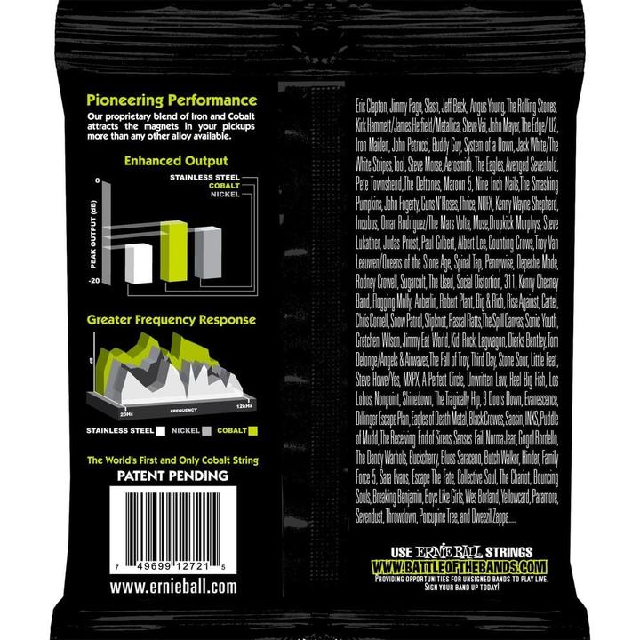 Produktbild Ernie Ball Regular Slinky Cobalt (6 x, E-Gitarre, 0.05")