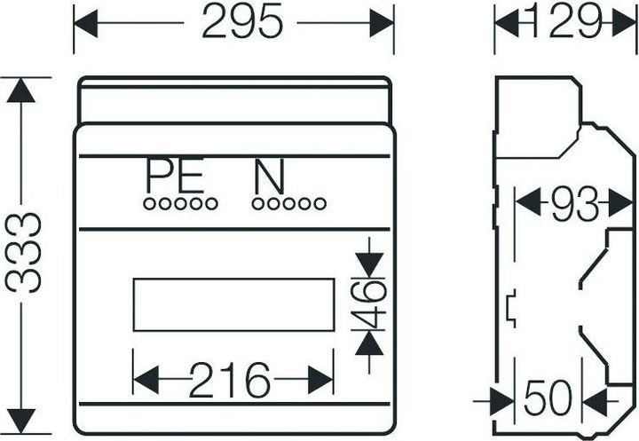 Produktbild Hensel Automatengehäuse