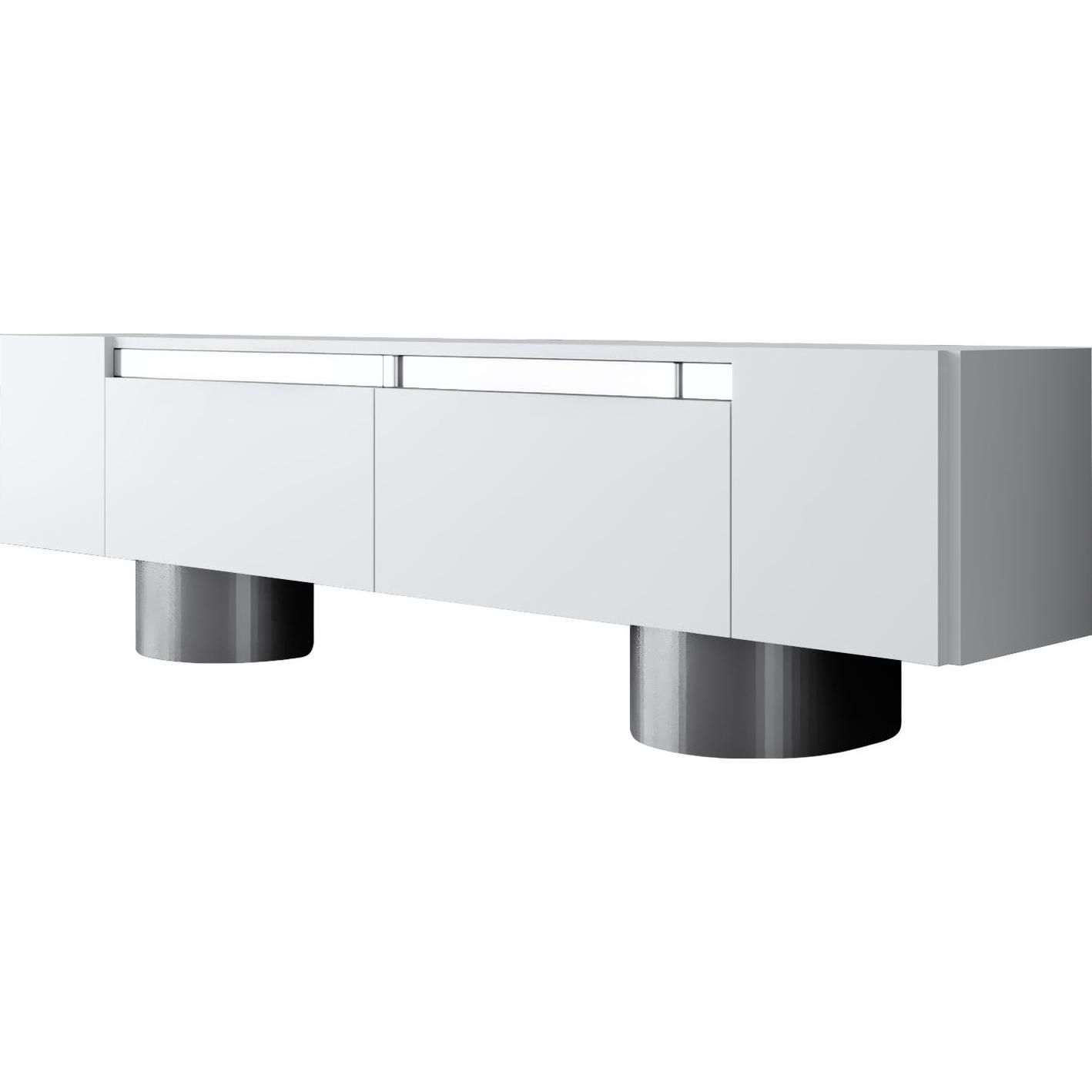 Skye Decor, TV Möbel, Bohem Silver TV Stand (180 x 50 x 30 cm)
