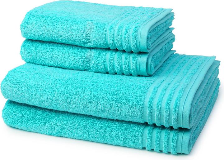 Vossen Vienna Style Supersoft 2 X Asciugamano 2 X Asciugamano da doccia - in set (50 x 100 cm, 67 x 140 cm)