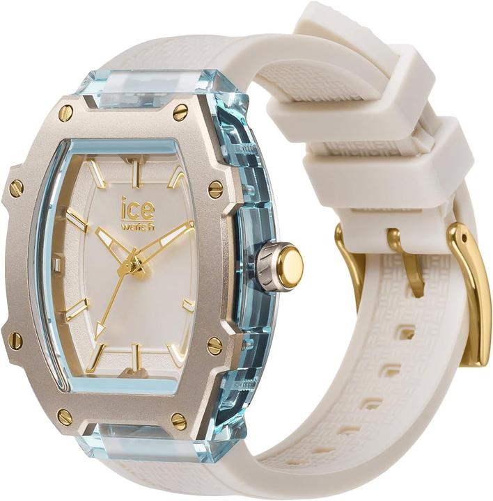 Actual product image ICE Watch Ice Holiday Almond Skin Blue Plastic (Analogue wristwatch, 36 mm)