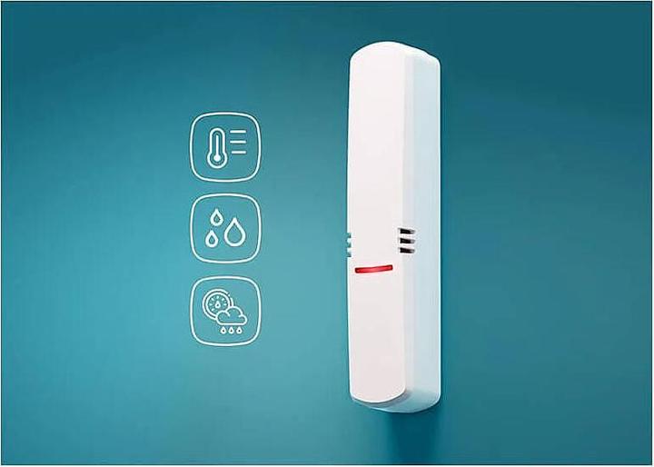 Actual product image Satel BE WAVE Wireless temperature, pressure and humidity detector - dark grey Multi Sensor DG