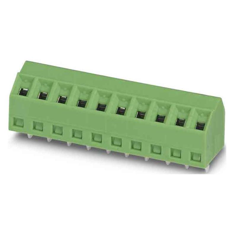 Phoenix Contact SMKDS 1/14-3,5 Schroefklemmenblok 1 mm² Aantal polen 14 50 stuks., Kabels + Stekkers, Groen