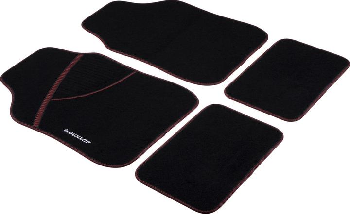 Dunlop Car mat set 4pcs 66x44cm (1 set of 4 floor mats)