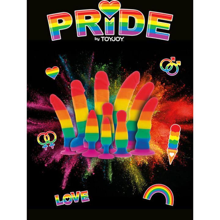 Produktbild Analplug “Twink” im LGBT Flaggen Design
