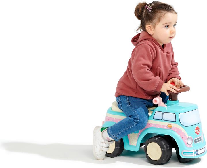 Produktbild Falk Loopauto Ijscoman Loopwagen Mini Van met accessoires 1-3 jaar (2009947)