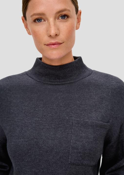Produktbild s.Oliver Sweatshirt Sweatshirt aus Viskosemix (36)