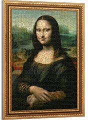 Actual product image Trefl Kunstrahmen Puzzle 500 - Mona Lisa, Leonardo da Vinci (500 pieces)