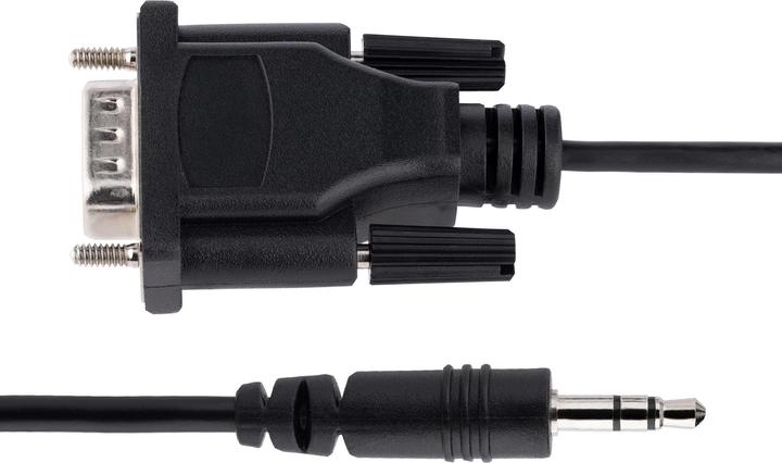 Image du produit StarTech CÂBLE SÉRIE 3FT DB9 VERS 3.5MM (1 m)