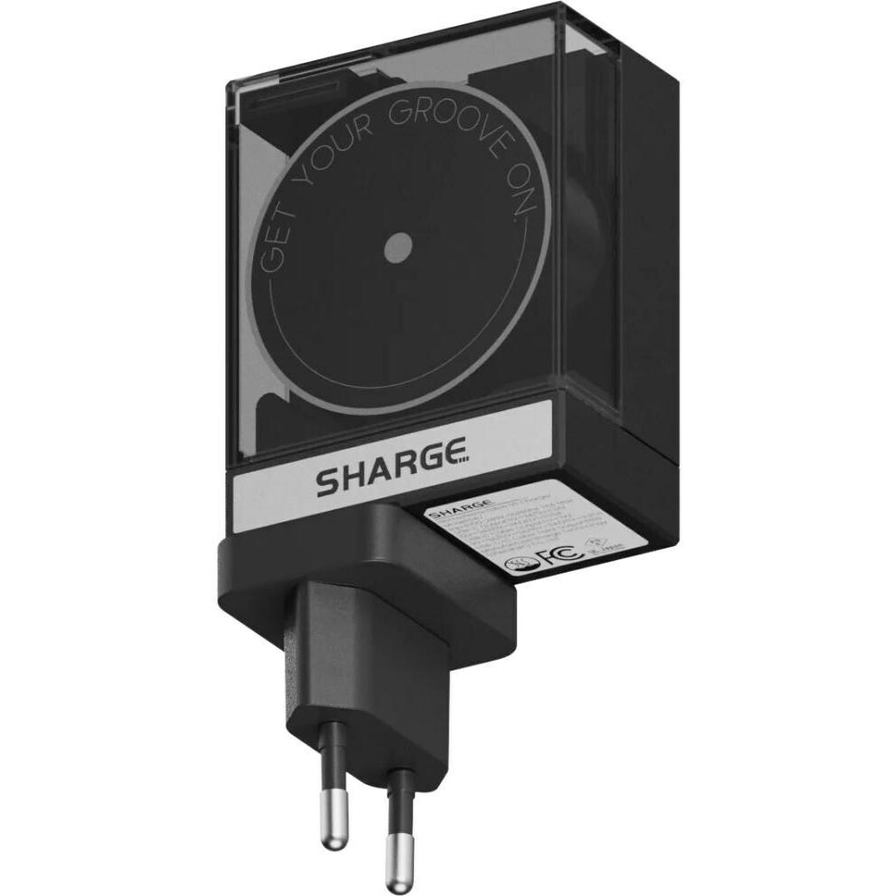 Sharge Retractable 65 BLA (65 W), USB Ladegerät, Schwarz