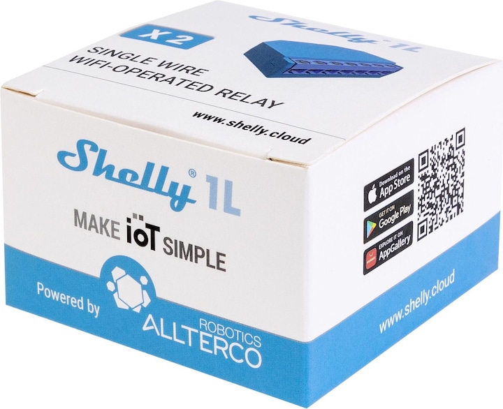 Produktbild Shelly WLAN-Schaltaktor 1L WiFi-Relais (Schaltaktor)