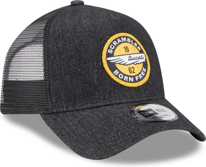 Actual product image New Era Aframe Trucker Denim Ducati Motors (One size)