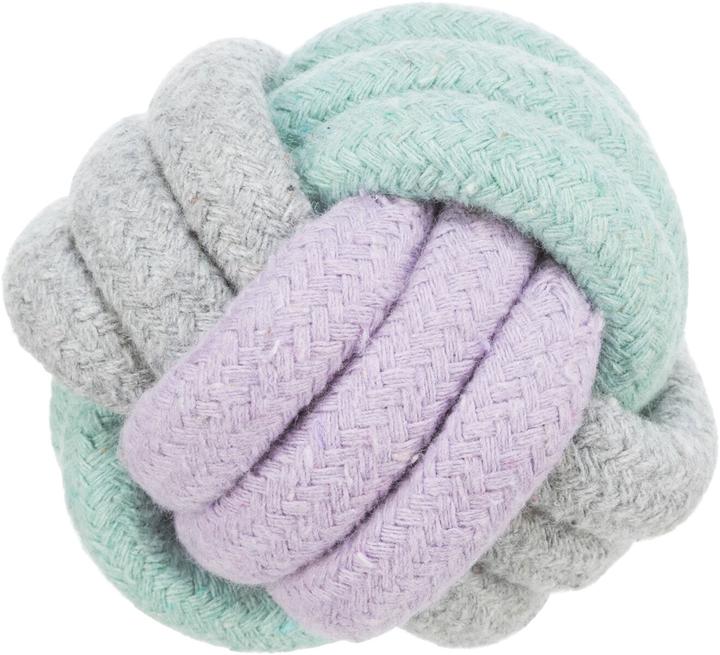 Image du produit Trixie Junior Rope ball for dogs, coton/polyester, 9 cm (Jouet à balle chien)