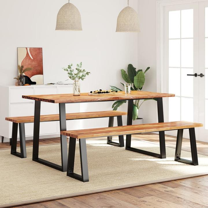 Image du produit vidaXL Essgruppe (160 x 160 x 75 cm)