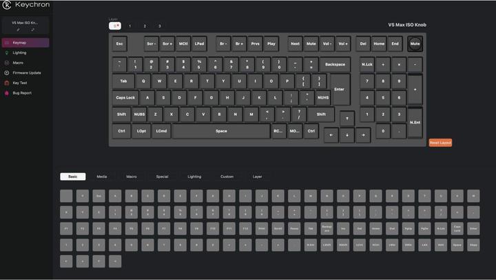 Actual product image Keychron V5 Max (CH, Cable, Wireless)