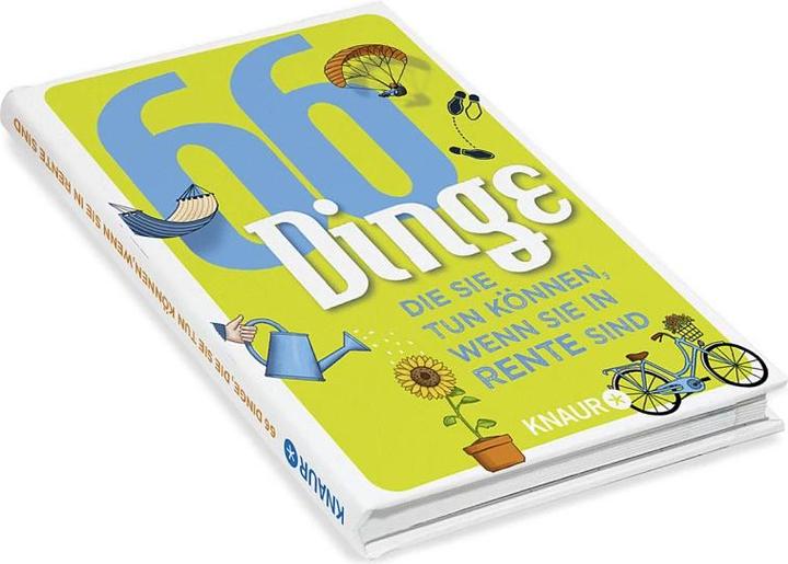 Actual product image 66 Dinge, die Sie tun können, wenn Sie in Rente sind (German, Ilka Heinemann, Denise Schweida, 2021)