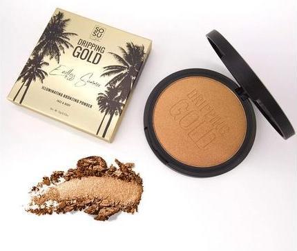 Actual product image Sosu Bronzing Powder - Shimmering Bronzing Powder for face and body - 15.0g (Bronzer, 15 g)