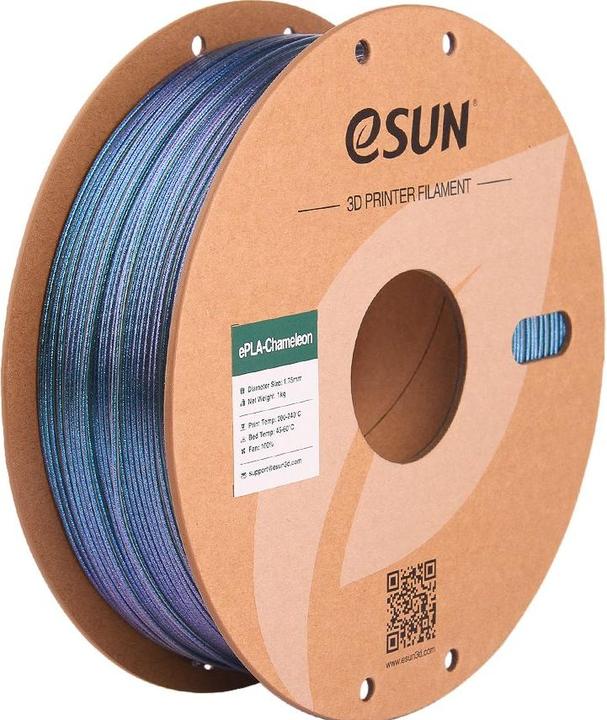 Actual product image eSUN ePLA-Chameleon Polaris Filament 1.75mm 1Kg (PLA, 1.75 mm, 1000 g, Multicoloured)