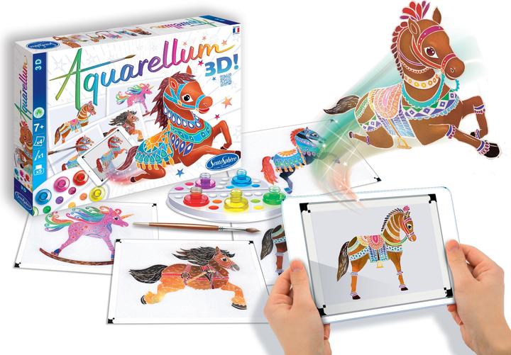 Produktbild Sentosphere Aquarellum Live 3D Pferde