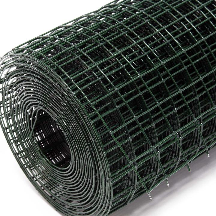 Produktbild Wiltec Volierendraht 5m 100cm 0,9mm 12x12mm Drahtgitter Maschendrahtzaun Stahl
