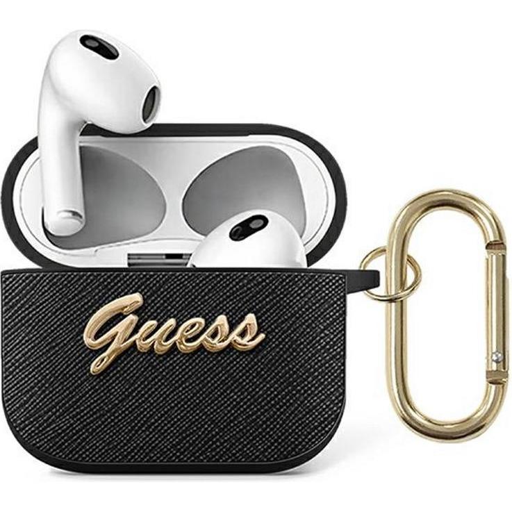 Guess Case (Kopfhörer Hülle), Kopfhörertasche + Schutzhülle, Schwarz