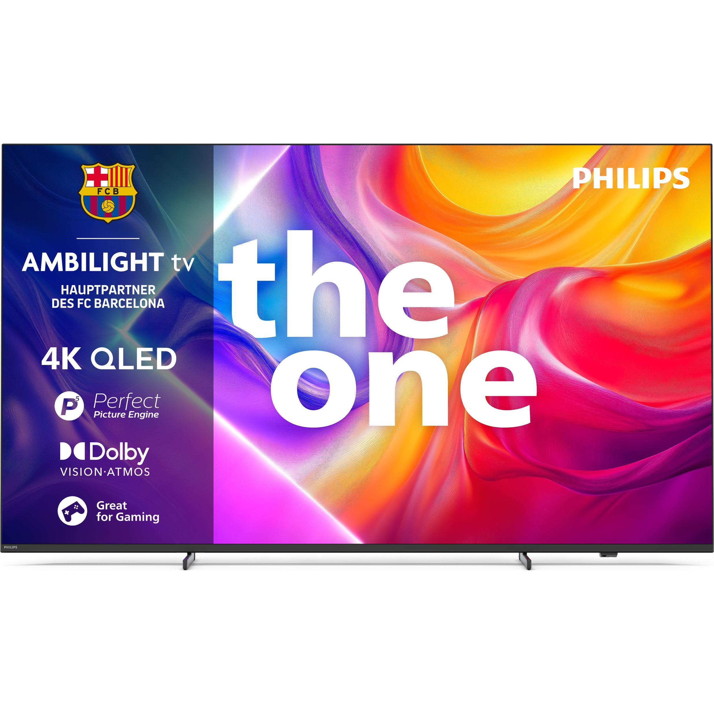 Philips 75PUS9000/12 (75", PUS9000, QLED, 4K, 2025), TV, Grau