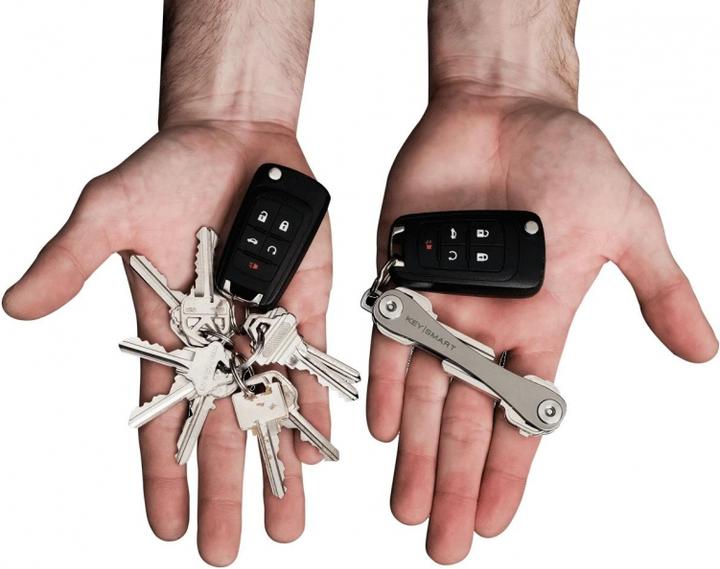 Produktbild Key Smart Schlüsselhalter KeySmart 2.0 Extended Titan