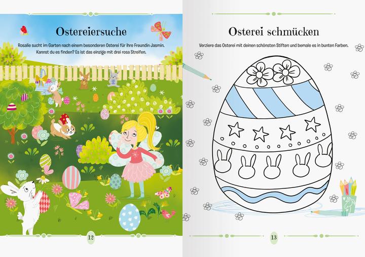 Actual product image Ravensburger Kreative Ostern! Malen und Rätseln
