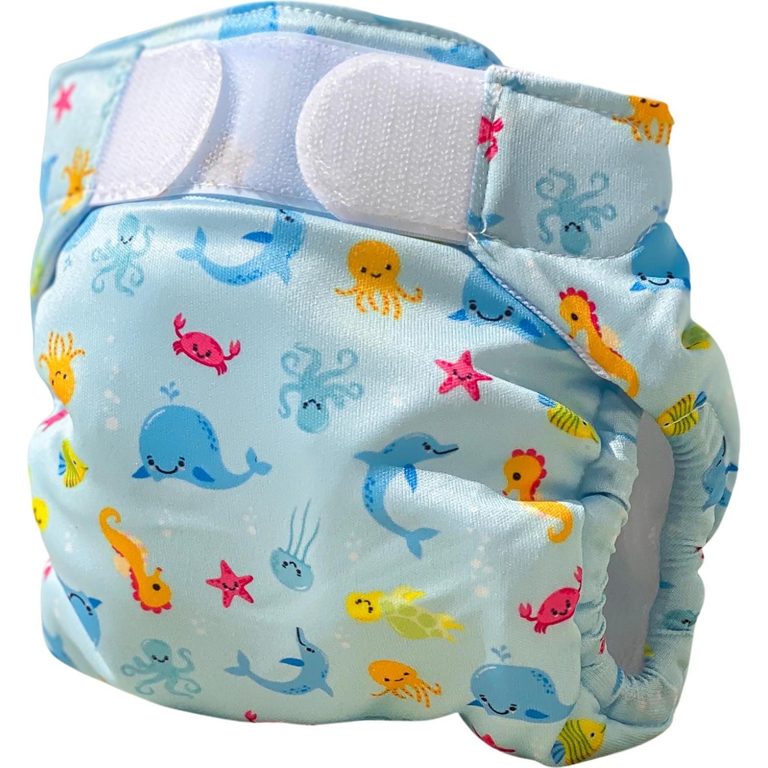 NoName Freds Schwimmwindel Blau 9-16kg (Size 2) (Gr. 2, 1 Stück)