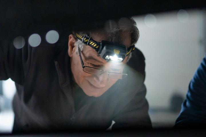 Actual product image Ledlenser HF6R Work Headlamp Led Rechargeable LED Headlamp 800 Lumen Adventure Headlights wass (2000 lm)