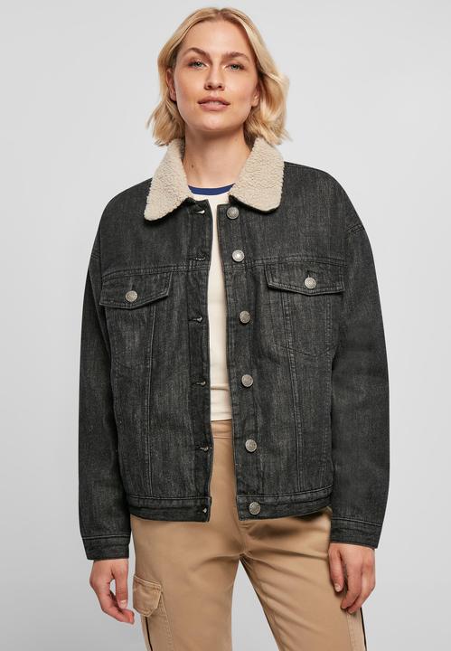 Immagine prodotto Urban Classics Giacca in denim Sherpa oversize da donna - 19395 (XXL)