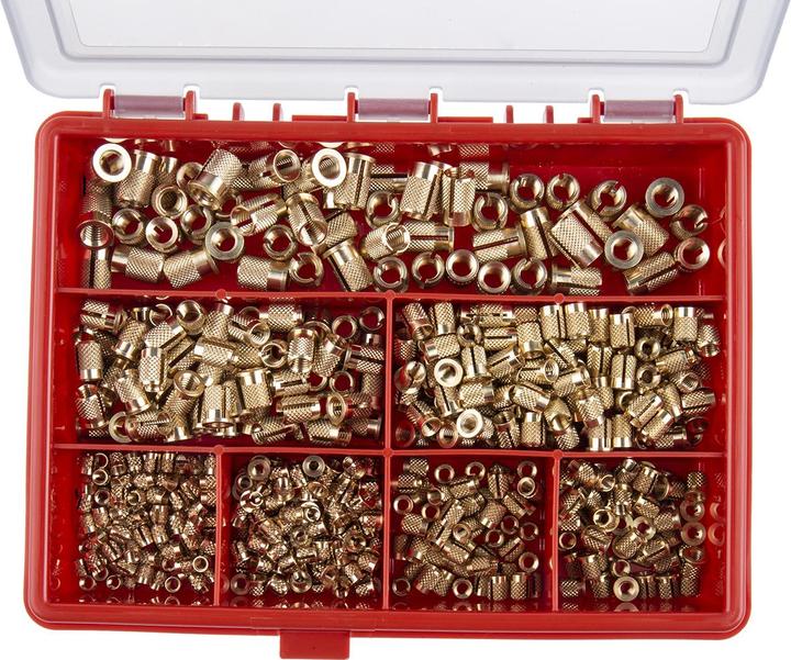 Productafbeelding RS PRO Expanderende inzetstukken assortiment messing (290 Pcs.)