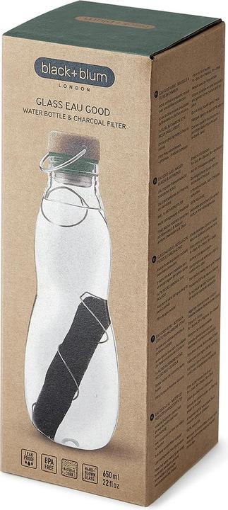 Immagine prodotto Black + Blum Bicchiere Eau Good (design ottimizzato), oliva, 650 ml (0.65 l)