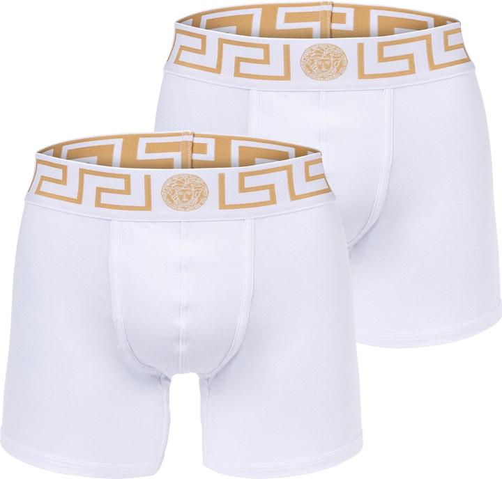 Produktbild Versace Bi-Pack Trunk Jersey Topeka Bi-Stretch Cotton Organic New Logo (L, 2er Pack)