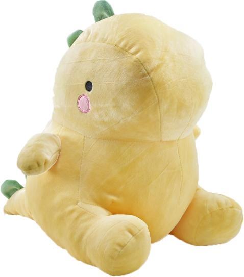 Actual product image Kögler Super soft plush dino, yellow, 40x34x34 cm (40 cm)