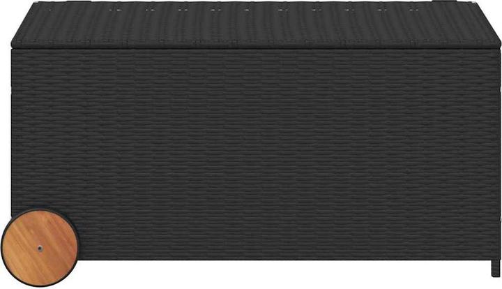 Actual product image vidaXL Gartentruhe mit Rollen 190L