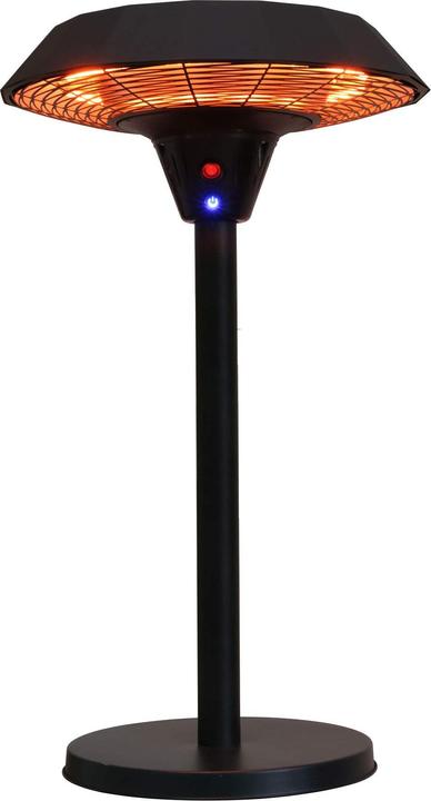 Produktbild NSH Nordic HORTUS Terrassevarmer bordmodel UFO 800/1200/2000 W, HA, sort (211-361) (2000 W)