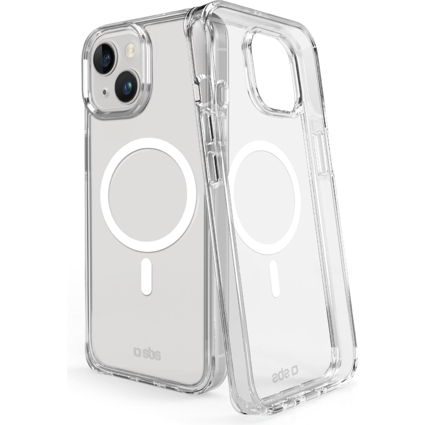 Thumbnail - SBS Light Mag Cover iPhone 15 tranp. (Apple iPhone 15), Smartphone Hülle, Transparent