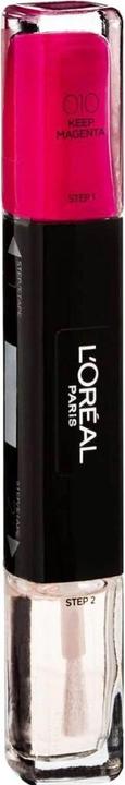 Produktbild L'Oréal Paris Vernis à Ongles Infaillible Gel No.10 (010 Keep Magenta, Gel-Effekt Nagellack)