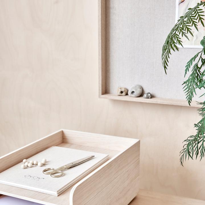 Image du produit OYOY Living Tableau d'affichage Peili petit 78 cm x 55 cm, Nature (Tableau d'affichage, 55 x 78 cm)