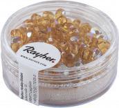 Produktbild Rayher Glas Schliffperle, 4mm ø, topas, 100 Stück