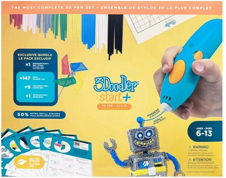 Produktbild 3Doodler Start Plus Costc komplektas rozszerzony 3D-Stift 0 77 mm Türkis