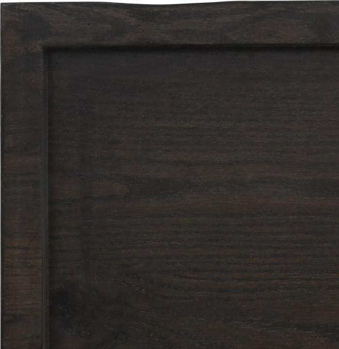 Immagine prodotto VidaXL Tischplatte 100x40x6 cm Massivholz Eiche Behandelt (100 x 40 x 6 cm)