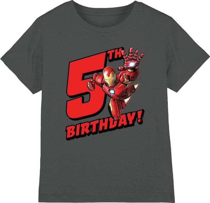 Produktbild Iron Man TShirt 5. Geburtstag (104)