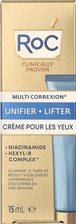 Produktbild Roc Multi Correxion Even Tone Lift Eye Cream Brightening and Dark Circle Solution Anti-Aging Eye Formula (Augenpflege Gel, 15 ml)