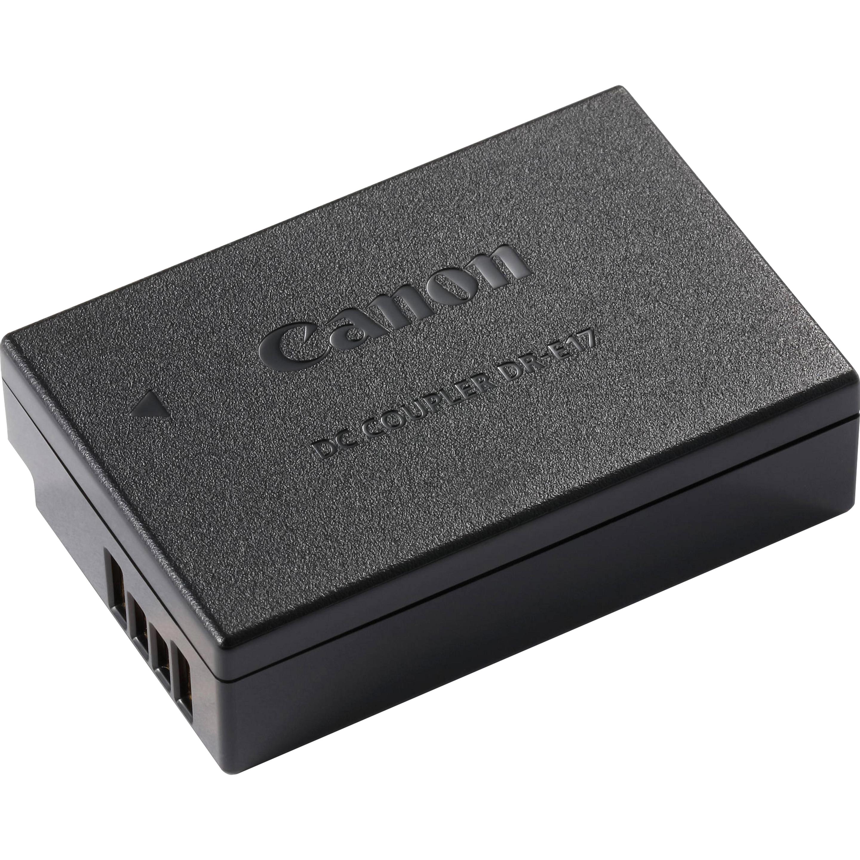 Thumbnail - Canon Netzadapter DR-E17 DC-Kuppler (Gleichstromkuppler), Kamera Stromversorgung, Schwarz