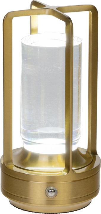 Actual product image Cocon USB-Tischleuchte Laterne, Gold, Dimmbar: nicht dimmbar