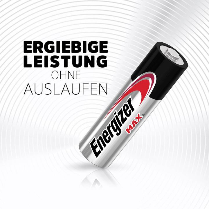 Immagine prodotto Energizer Batterie Max Alcaline Mignon, 4 + 2 gratis (6 pz., AA)